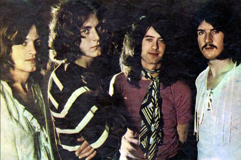 Ο Robert Plant με τους Led Zeppelin (φωτογραφία αρχείου, 1971) · Public domain, μέσω Wikimedia Commons