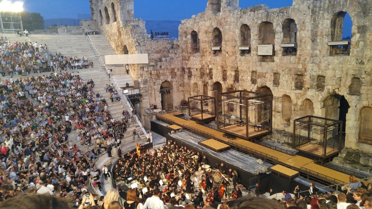 Φεστιβάλ Αθηνών Επιδαύρου — φωτογραφία αρχείου · Gregor Hagedorn / CC BY-SA 4.0, μέσω Wikimedia Commons